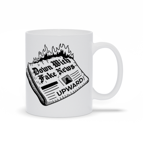 Down With Fake News Mug
